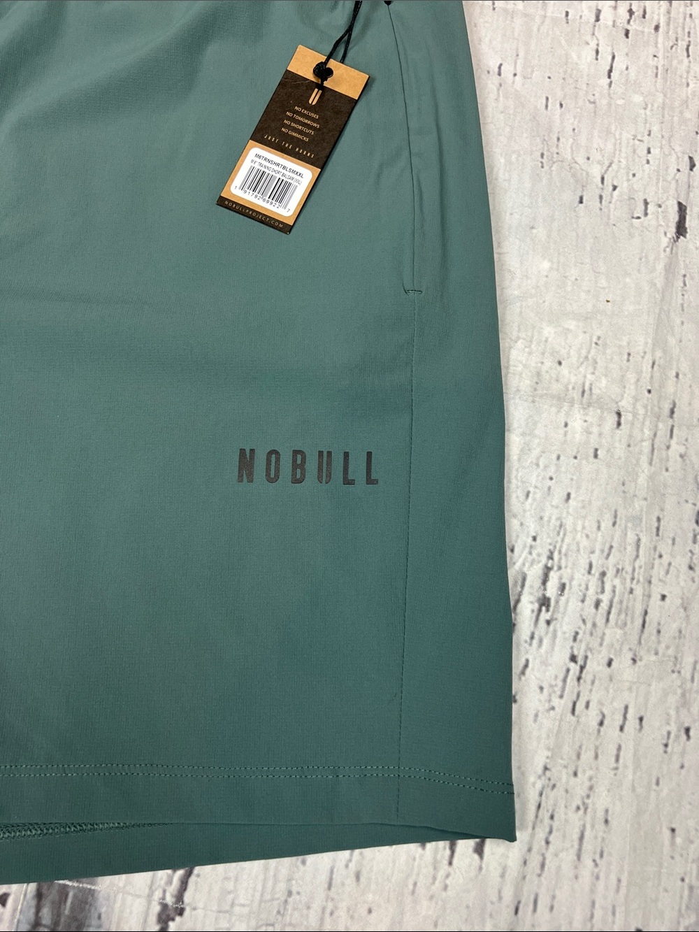 NO BULL - 6” TRAINING SHORT - COLOR: BALSAM GREEN - NWT - SIZE XXL - Picture 3 of 8